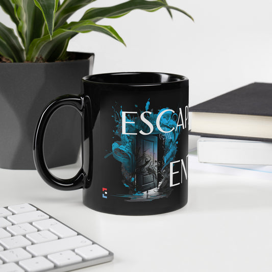 Escape Enhtusiast - Schwarz glänzende Tasse