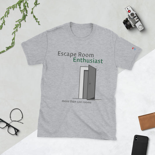 Escape Room Enthusiast- Kurzarm Unisex-T-Shirt